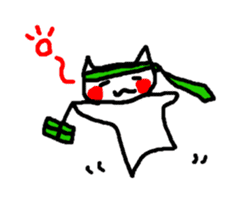 Daily life of the cat sticker #1232187