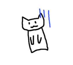 Daily life of the cat sticker #1232191