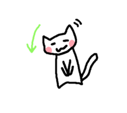 Daily life of the cat sticker #1232192