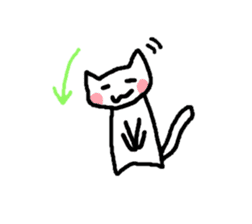 Daily life of the cat sticker #1232192