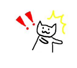 Daily life of the cat sticker #1232193