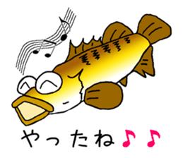 Let's play with the fish sticker #1232382
