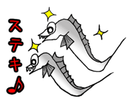 Let's play with the fish sticker #1232394