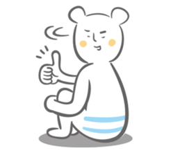 bear to look back sticker #1232403