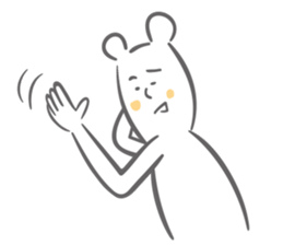 bear to look back sticker #1232412