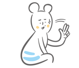 bear to look back sticker #1232416