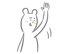 bear to look back sticker #1232420