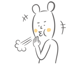 bear to look back sticker #1232423