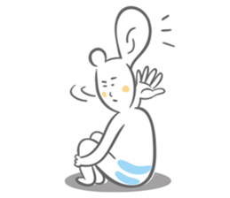 bear to look back sticker #1232433