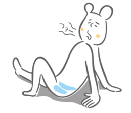 bear to look back sticker #1232434