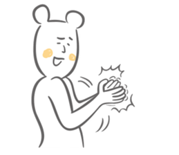 bear to look back sticker #1232435