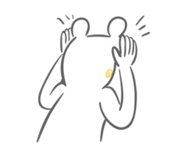 bear to look back sticker #1232438