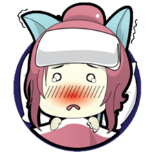 Chiyo, the sweet and funny school girl sticker #1232688