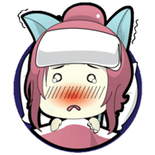 Chiyo, the sweet and funny school girl sticker #1232688