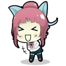 Chiyo, the sweet and funny school girl sticker #1232693