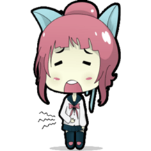 Chiyo, the sweet and funny school girl sticker #1232712