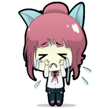 Chiyo, the sweet and funny school girl sticker #1232714