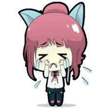 Chiyo, the sweet and funny school girl sticker #1232714