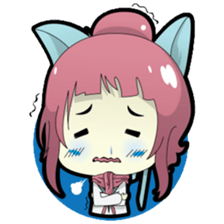 Chiyo, the sweet and funny school girl sticker #1232717