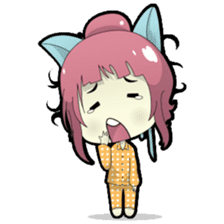 Chiyo, the sweet and funny school girl sticker #1232718