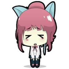 Chiyo, the sweet and funny school girl sticker #1232719