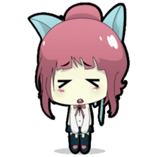 Chiyo, the sweet and funny school girl sticker #1232719