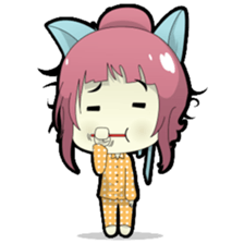 Chiyo, the sweet and funny school girl sticker #1232720