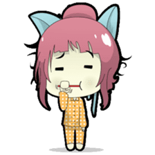 Chiyo, the sweet and funny school girl sticker #1232720