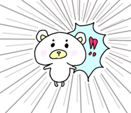 eyebrow bear sticker #1232722