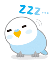 cute blue bird sticker #1232766