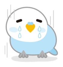 cute blue bird sticker #1232770