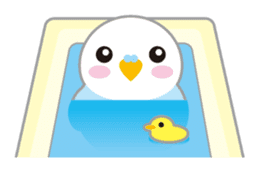 cute blue bird sticker #1232777