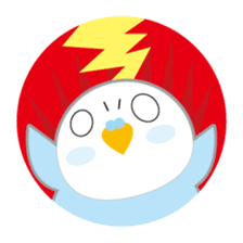 cute blue bird sticker #1232793