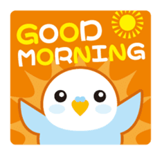cute blue bird sticker #1232797