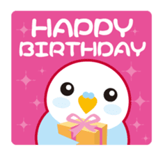 cute blue bird sticker #1232799