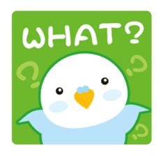 cute blue bird sticker #1232800
