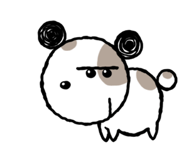 stray dogs Maruru sticker #1233042