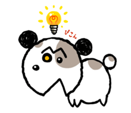 stray dogs Maruru sticker #1233048