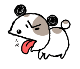 stray dogs Maruru sticker #1233050