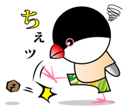 Little Bird Java sparrow and Sparrow sticker #1233919