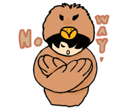 Rew in cosplay sticker #1233926