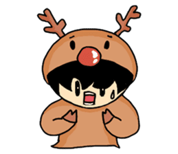 Rew in cosplay sticker #1233930