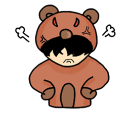 Rew in cosplay sticker #1233933