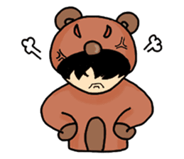 Rew in cosplay sticker #1233933