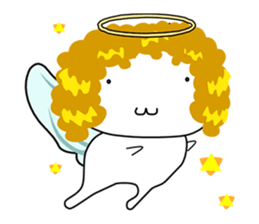 Mumu The White Cat sticker #1234283