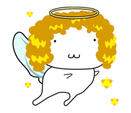 Mumu The White Cat sticker #1234283