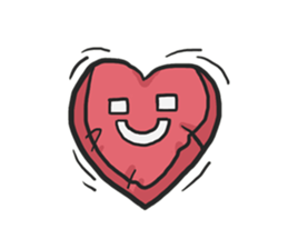 AsB - Kokoro P (Heart Pillow chan) sticker #1234402