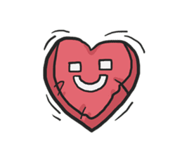 AsB - Kokoro P (Heart Pillow chan) sticker #1234402