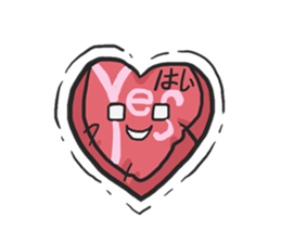 AsB - Kokoro P (Heart Pillow chan) sticker #1234406