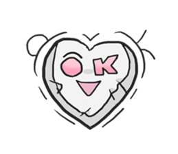 AsB - Kokoro P (Heart Pillow chan) sticker #1234408